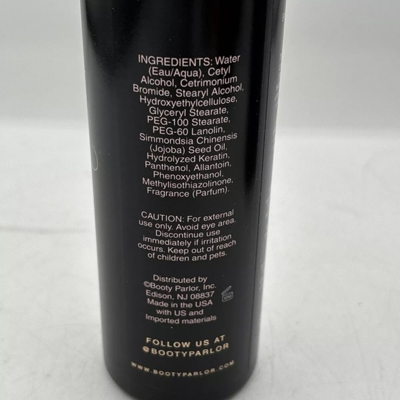 Booty Parlor Intimate Shave Cream Glamour Puss 8oz NEW - Picture 3 of 9